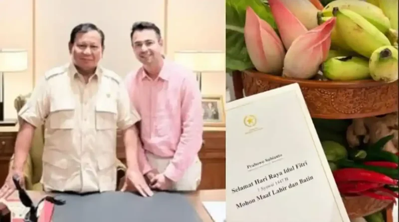Hampers Lebaran Prabowo Raffi Ahmad isi unik dan mewah