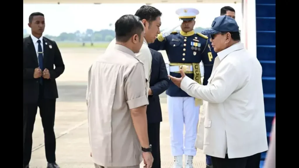 Presiden Prabowo bertemu Kaisar Naruhito